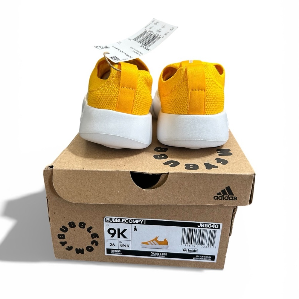 Adidas Bubblecomfy Toddler Comfort Shoes Size 9 US Slip On Brand New In Box - Picture 4 of 7